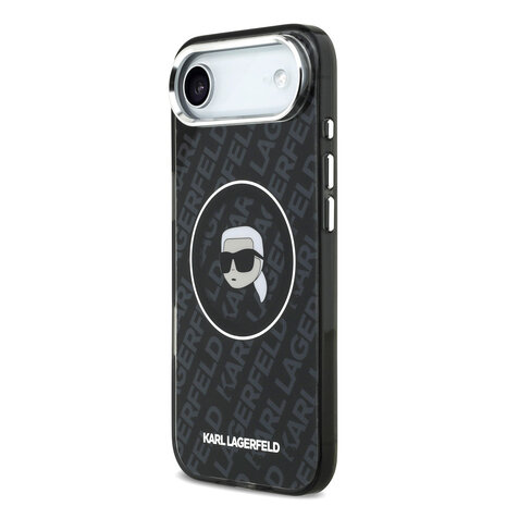 Karl Lagerfeld Karl Lagerfeld iPhone 17 Air Back cover case - MagSafe - IML Karl Head Logo - Black Karl Lagerfeld Karl Lagerfeld iPhone 17 Air Back cover case - MagSafe - IML Karl Head Logo - Black