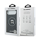 Karl Lagerfeld Karl Lagerfeld iPhone 17 Air Backcover hoesje - MagSafe - IML Karl Head Logo - Zwart