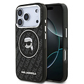 Karl Lagerfeld Karl Lagerfeld iPhone 17 Pro/iPhone 18 Pro Handyhülle MagSafe IML Karl-Kopf-Logo - Schwarz