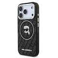 Karl Lagerfeld Karl Lagerfeld iPhone 17 Pro/iPhone 18 Pro Handyhülle MagSafe IML Karl-Kopf-Logo - Schwarz