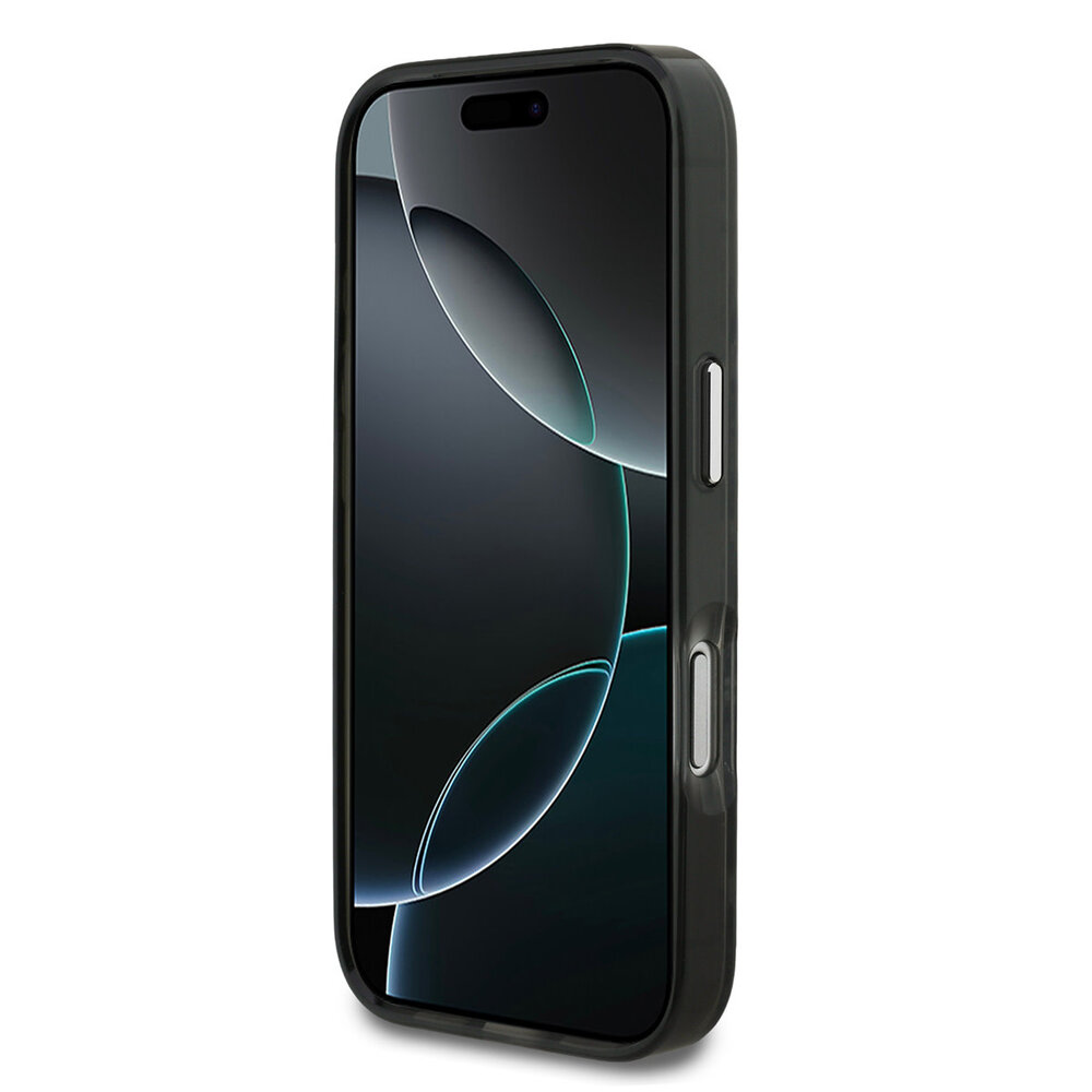 Karl Lagerfeld Karl Lagerfeld iPhone 17 Pro Max Back cover case - MagSafe - IML Karl Head Logo - Black