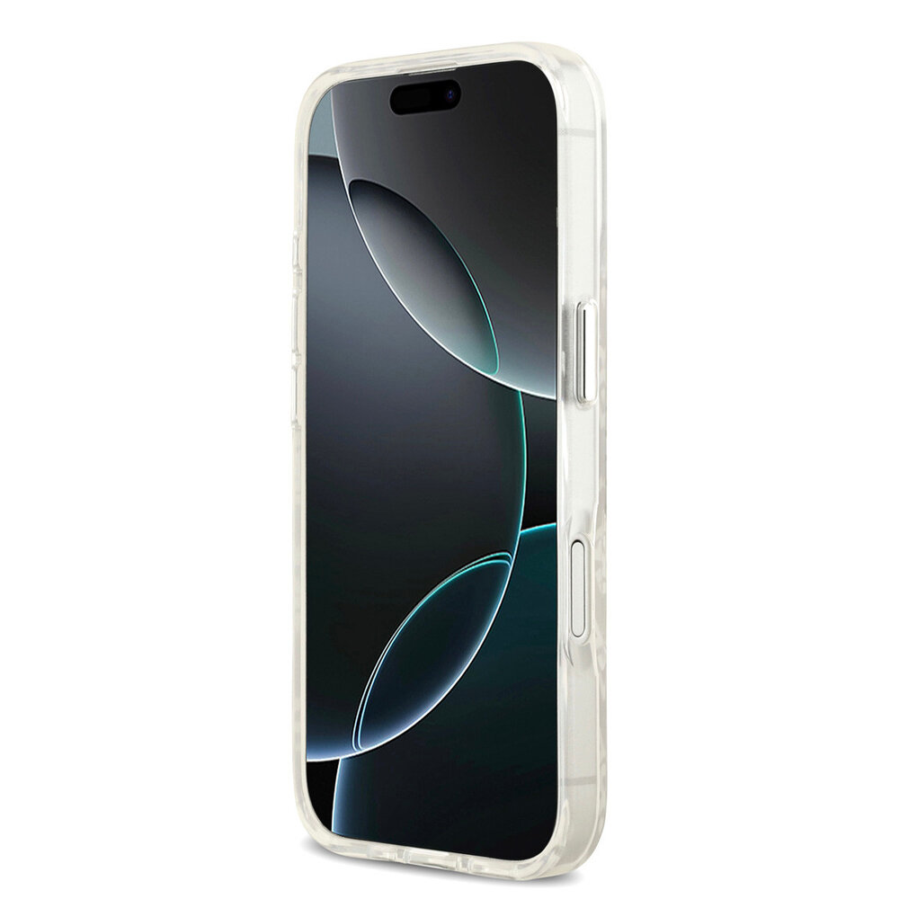 Karl Lagerfeld Karl Lagerfeld iPhone 17 Backcover hoesje - MagSafe - IML Karl Head Logo - Grijs