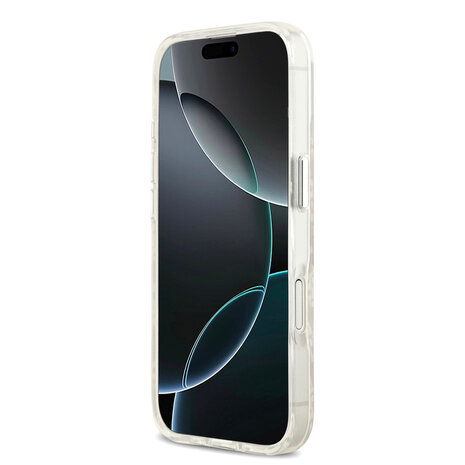 Karl Lagerfeld Karl Lagerfeld iPhone 17 Backcover hoesje - MagSafe - IML Karl Head Logo - Grijs