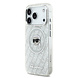 Karl Lagerfeld Karl Lagerfeld iPhone 17 Pro Max Back cover case - MagSafe - IML Karl Head Logo - Grey
