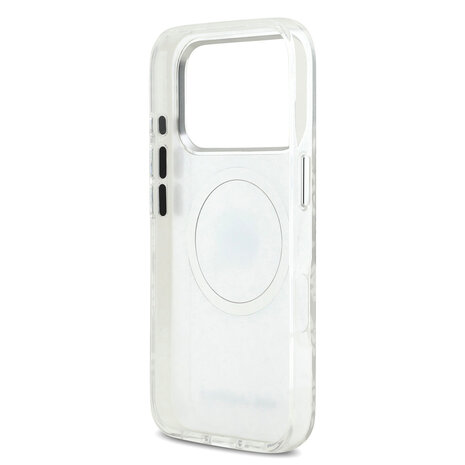 Karl Lagerfeld Karl Lagerfeld iPhone 17 Pro Max Back cover case - MagSafe - IML Karl Head Logo - Grey