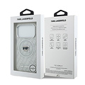 Karl Lagerfeld Karl Lagerfeld iPhone 17 Pro Max/iPhone 18 Pro Max Handyhülle MagSafe IML Karl-Kopf-Logo - Grau