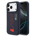 Red Bull Racing Red Bull Racing iPhone 17 Pro/iPhone 18 Pro Coque arrière MagSafe Silicone liquide MV1 - Bleu marine