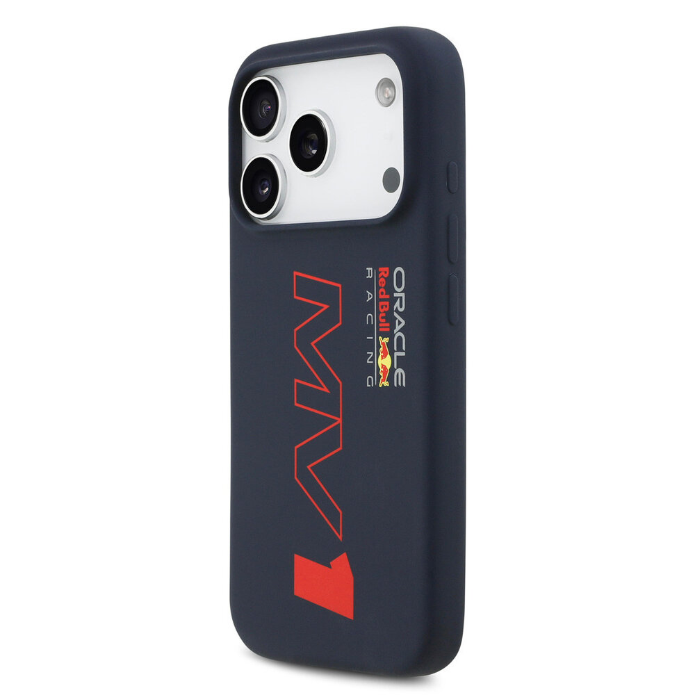 Red Bull Racing Red Bull Racing iPhone 17 Pro Backcover hoesje - MagSafe - Liquid Silicone - MV1 - Navy