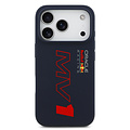 Red Bull Racing Red Bull Racing iPhone 17 Pro/iPhone 18 Pro Coque arrière MagSafe Silicone liquide MV1 - Bleu marine