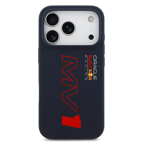 Red Bull Racing Red Bull Racing iPhone 17 Pro Backcover hoesje - MagSafe - Liquid Silicone - MV1 - Navy