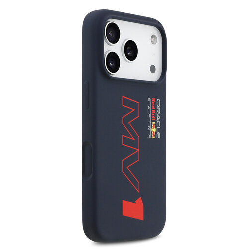 Red Bull Racing Red Bull Racing iPhone 17 Pro/iPhone 18 Pro Coque arrière MagSafe Silicone liquide MV1 - Bleu marine