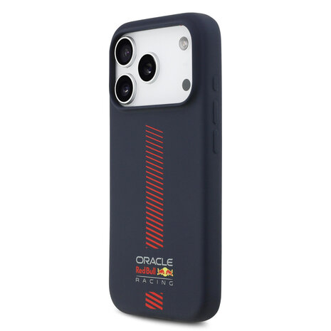 Red Bull Racing Red Bull Racing iPhone 17 Pro Backcover hoesje - MagSafe - Liquid Silicone - Powerbar - Navy
