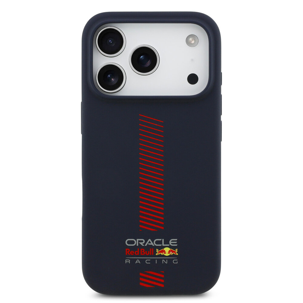 Red Bull Racing Red Bull Racing iPhone 17 Pro Backcover hoesje - MagSafe - Liquid Silicone - Powerbar - Navy