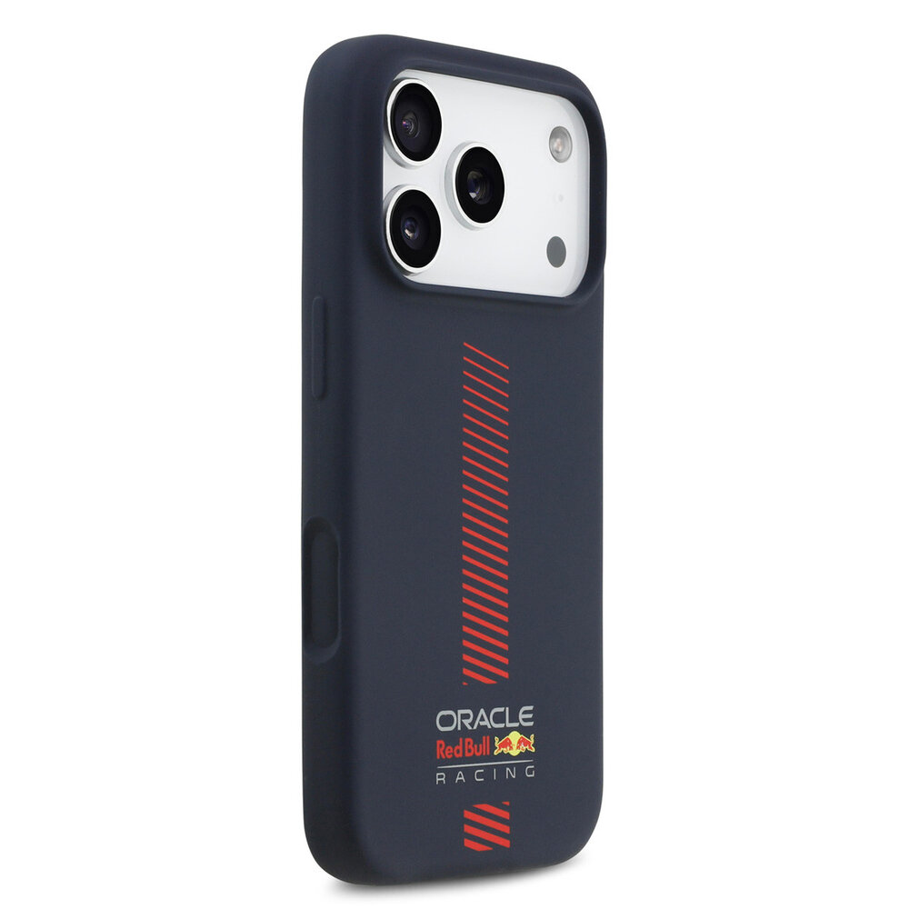 Red Bull Racing Red Bull Racing iPhone 17 Pro Backcover hoesje - MagSafe - Liquid Silicone - Powerbar - Navy