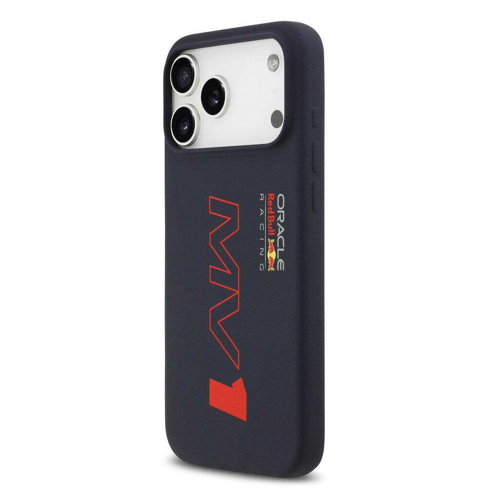 Red Bull Racing Red Bull Racing iPhone 17 Pro Max Backcover hoesje - MagSafe - Liquid Silicone - MV1 - Navy