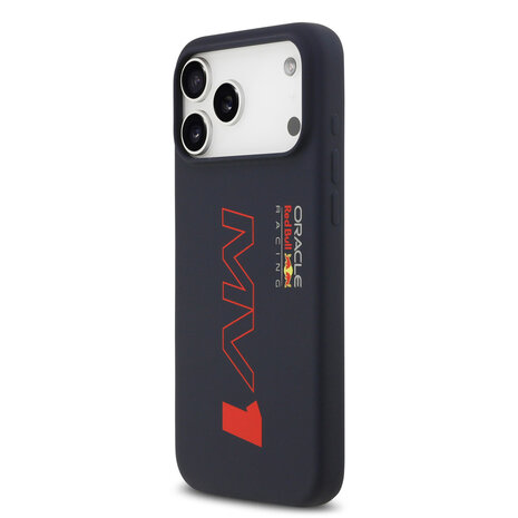 Red Bull Racing Red Bull Racing iPhone 17 Pro Max Backcover hoesje - MagSafe - Liquid Silicone - MV1 - Navy