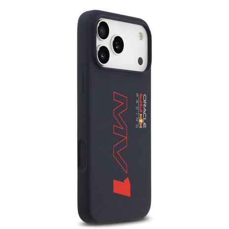 Red Bull Racing Red Bull Racing iPhone 17 Pro Max Backcover hoesje - MagSafe - Liquid Silicone - MV1 - Navy