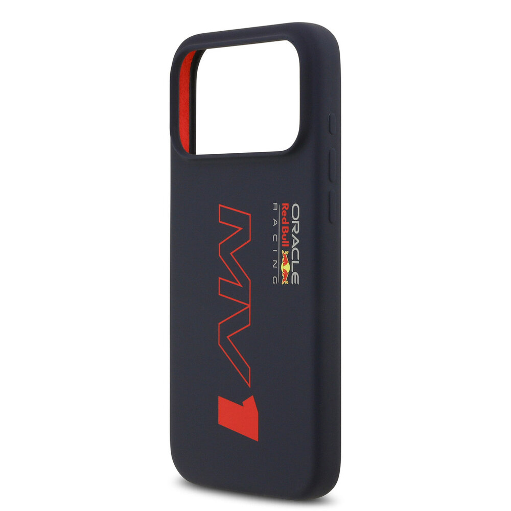 Red Bull Racing Red Bull Racing iPhone 17 Pro Max Backcover hoesje - MagSafe - Liquid Silicone - MV1 - Navy