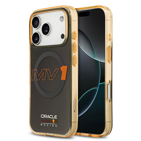 Red Bull Racing Red Bull Racing iPhone 17 Pro Backcover hoesje - Magsafe - Double Layer - MV1 - Grijs