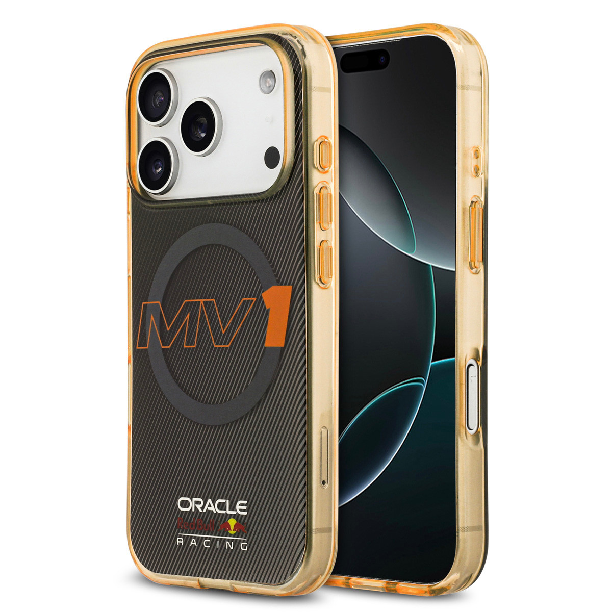 Red Bull Racing Red Bull Racing iPhone 17 Pro Backcover hoesje - Magsafe - Double Layer - MV1 - Grijs