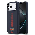 Red Bull Racing Red Bull Racing iPhone 17 Pro Max/iPhone 18 Pro Max Coque arrière MagSafe Silicone liquide Powerbar - Bleu marine