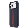 Red Bull Racing Red Bull Racing iPhone 17 Pro Max/iPhone 18 Pro Max Coque arrière MagSafe Silicone liquide Powerbar - Bleu marine
