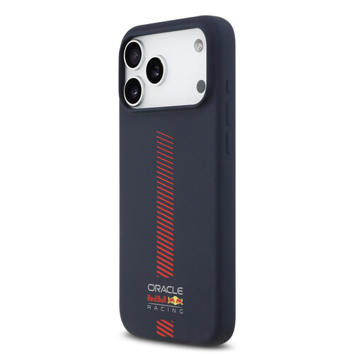 Red Bull Racing Red Bull Racing iPhone 17 Pro Max/iPhone 18 Pro Max Coque arrière MagSafe Silicone liquide Powerbar - Bleu marine
