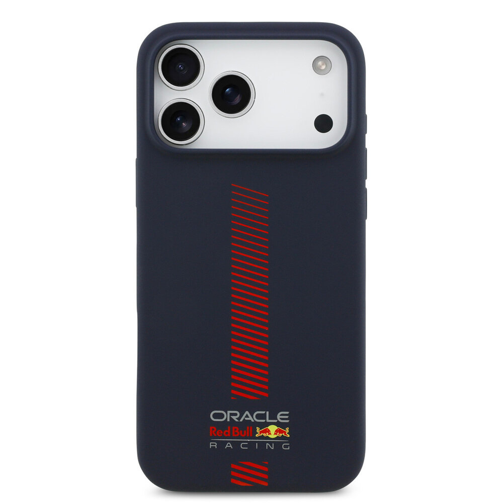 Red Bull Racing Red Bull Racing iPhone 17 Pro Max Backcover hoesje - MagSafe - Liquid Silicone - Powerbar - Navy