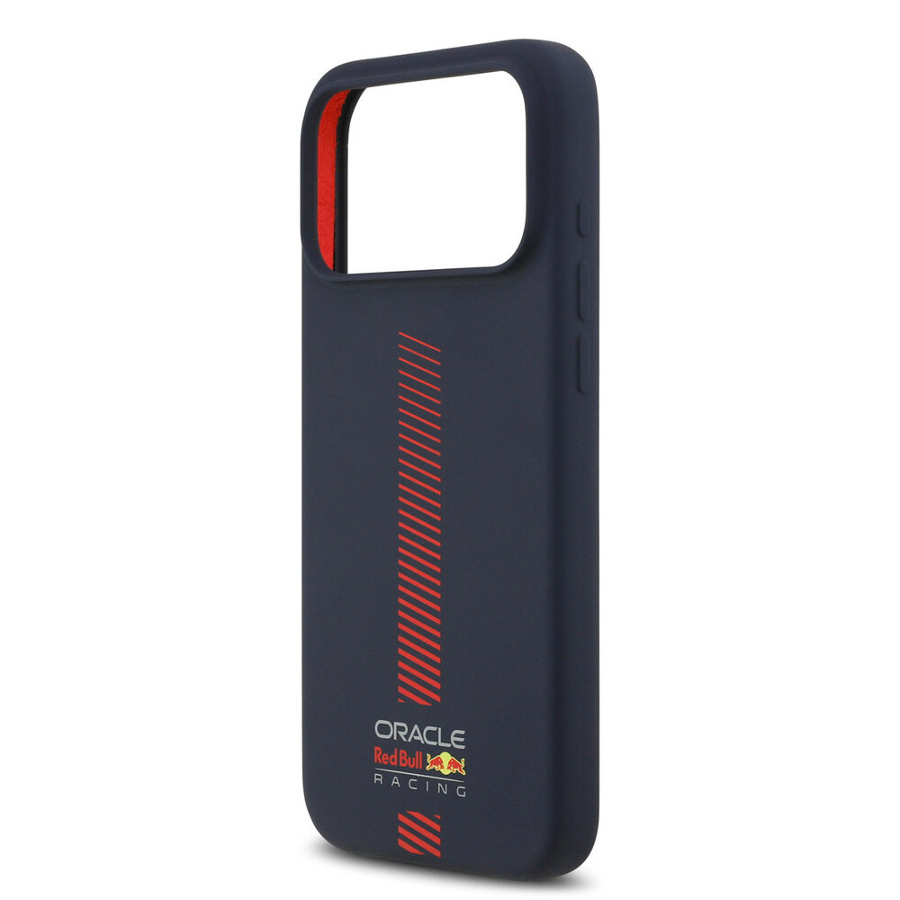 Red Bull Racing Red Bull Racing iPhone 17 Pro Max Backcover hoesje - MagSafe - Liquid Silicone - Powerbar - Navy