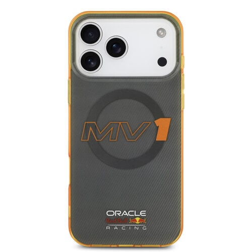 Red Bull Racing Red Bull Racing iPhone 17 Pro Max/iPhone 18 Pro Max Coque arrière MagSafe Double couche MV1 - Gris