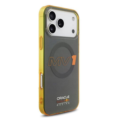 Red Bull Racing Red Bull Racing iPhone 17 Pro Max/iPhone 18 Pro Max Coque arrière MagSafe Double couche MV1 - Gris