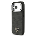 Guess Guess iPhone 17 Pro/iPhone 18 Pro Handyhülle MagSafe 4G dreieckiges Logo Perlenband - Schwarz
