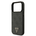 Guess Guess iPhone 17 Pro/iPhone 18 Pro Handyhülle MagSafe 4G dreieckiges Logo Perlenband - Schwarz