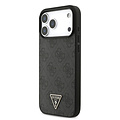 Guess Guess iPhone 17 Pro Max/iPhone 18 Pro Max Handyhülle MagSafe 4G dreieckiges Logo Perlenband - Schwarz