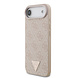 Guess Guess iPhone 17 Air Back cover coque - MagSafe - 4G Triangle Logo - Pearl Strap - Rose