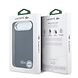 Lacoste Lacoste iPhone 17 Air Back cover case - MagSafe - Metal Edges - Iconic Petit Pique Logo - Navy