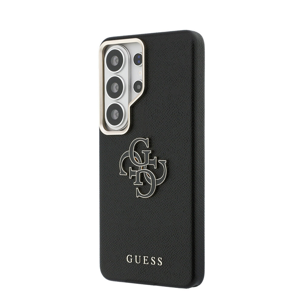 Guess Guess Galaxy S26 Ultra Back cover case - Grained - Big 4G Logo - Black