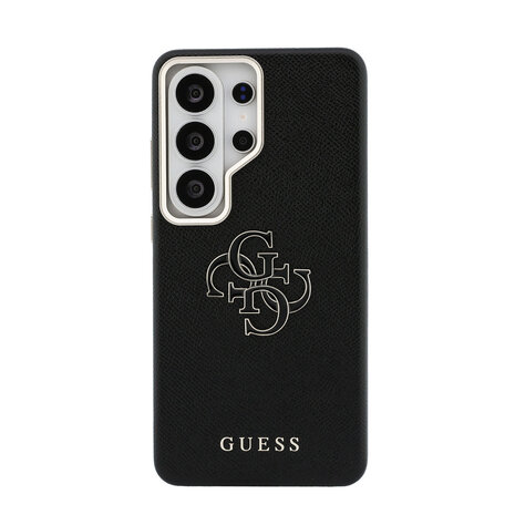 Guess Guess Galaxy S26 Ultra Back-Cover hul - Grained - Big 4G Logo - Schwarz