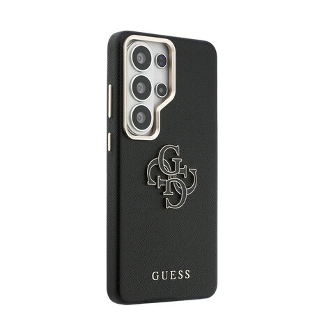 Guess Guess Galaxy S26 Ultra Backcover hoesje - Grained - Big 4G Logo - Zwart Guess Guess Galaxy S26 Ultra Backcover hoesje - Grained - Big 4G Logo - Zwart