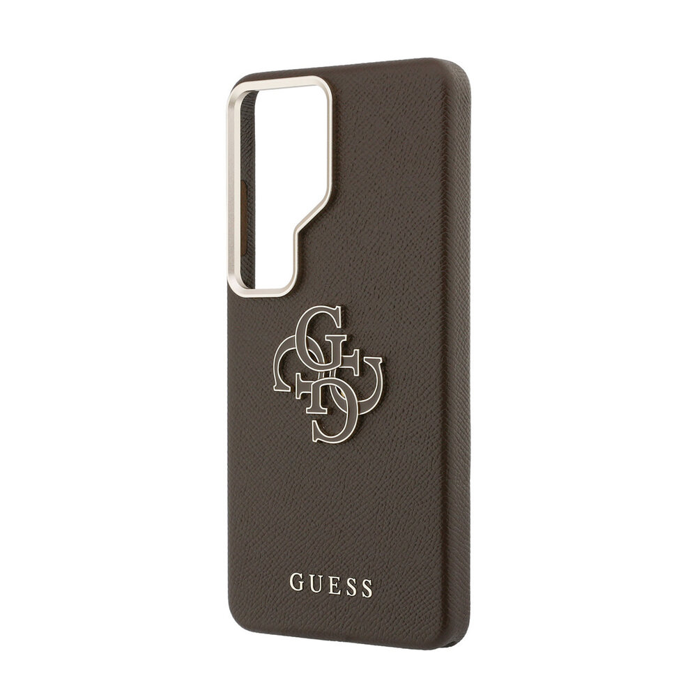 Guess Guess Galaxy S26 Ultra Back cover case - Grained - Big 4G Logo - Brown