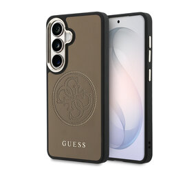 Guess Guess Galaxy S26 Back cover case - MagSafe - 4G Perforated Logo - Brown