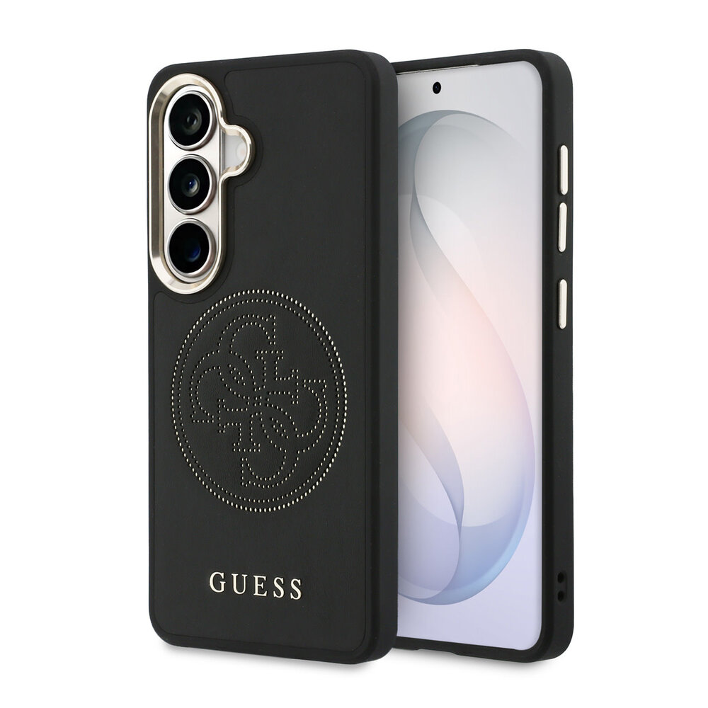 Guess Guess Galaxy S26 Backcover hoesje - MagSafe - 4G Perforated Logo - Zwart