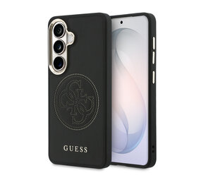 Guess Guess Galaxy S26 Back-Cover hul - MagSafe - 4G Perforated Logo - Schwarz
