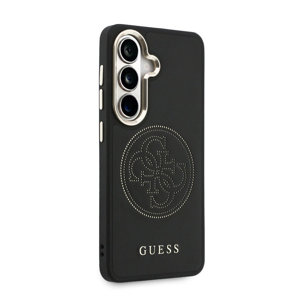Guess Guess Galaxy S26 Back cover coque - MagSafe - 4G Perforated Logo - Noir