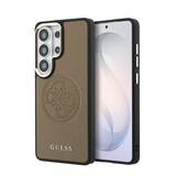 Guess Guess Galaxy S26 Ultra Backcover hoesje - MagSafe - 4G Perforated Logo - Bruin