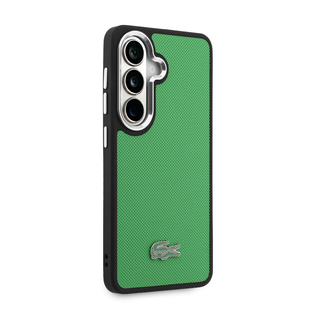 Lacoste Lacoste Galaxy S26 Backcover hoesje - MagSafe - Iconic Petit Pique Logo - Estragon Green Lacoste Lacoste Galaxy S26 Backcover hoesje - MagSafe - Iconic Petit Pique Logo - Estragon Green
