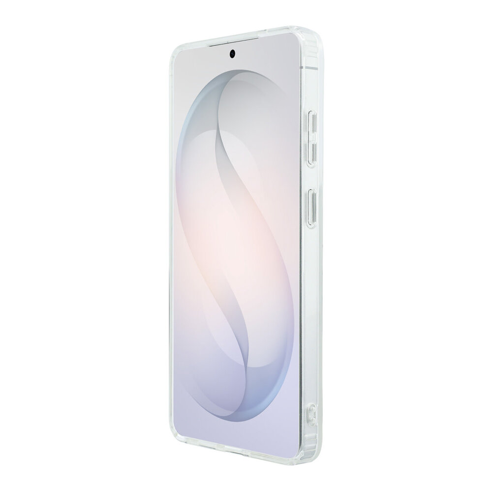 Lacoste Lacoste Galaxy S26 Ultra Backcover hoesje - MagSafe - Transparent Case With Frosted Finish - Gold Edge - Wit Lacoste Lacoste Galaxy S26 Ultra Backcover hoesje - MagSafe - Transparent Case With Frosted Finish - Gold Edge - Wit