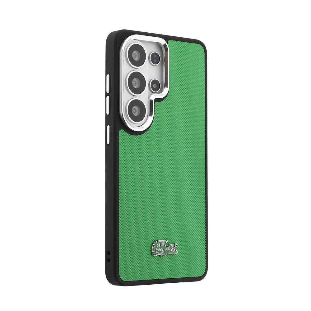Lacoste Lacoste Galaxy S26 Ultra Backcover hoesje - MagSafe - Iconic Petit Pique Logo - Estragon Green Lacoste Lacoste Galaxy S26 Ultra Backcover hoesje - MagSafe - Iconic Petit Pique Logo - Estragon Green