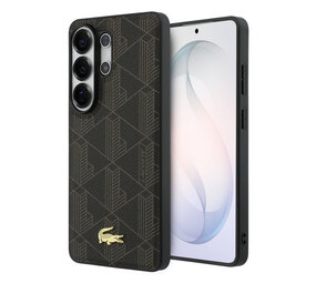 Lacoste Lacoste Galaxy S26 Ultra Back cover case - MagSafe - The Blend Monogram - Brown