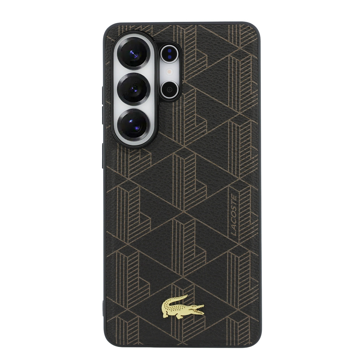 Lacoste Lacoste Galaxy S26 Ultra Backcover hoesje - MagSafe - The Blend Monogram - Bruin, foto 3 van 6